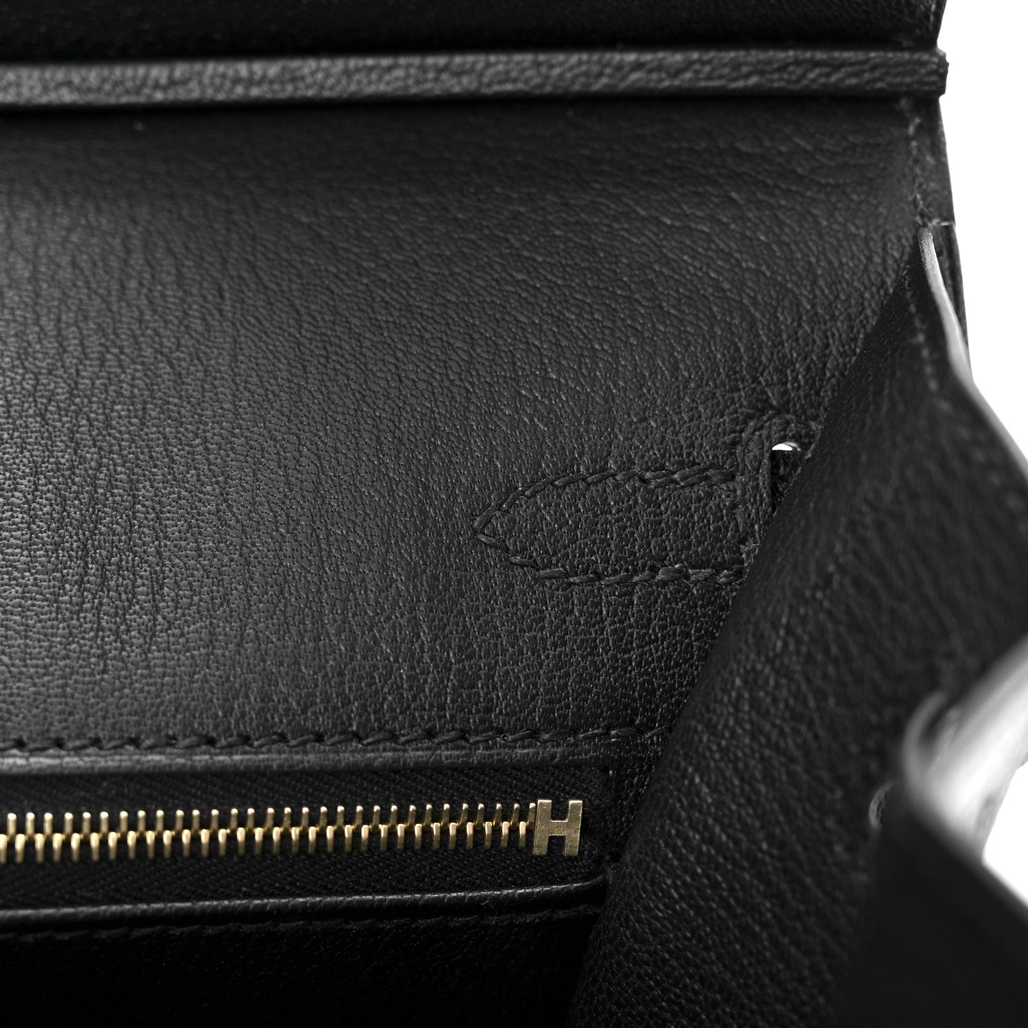 Hermes Chevre Chamkila Birkin Sellier 25 Bambou Black 20 of 31