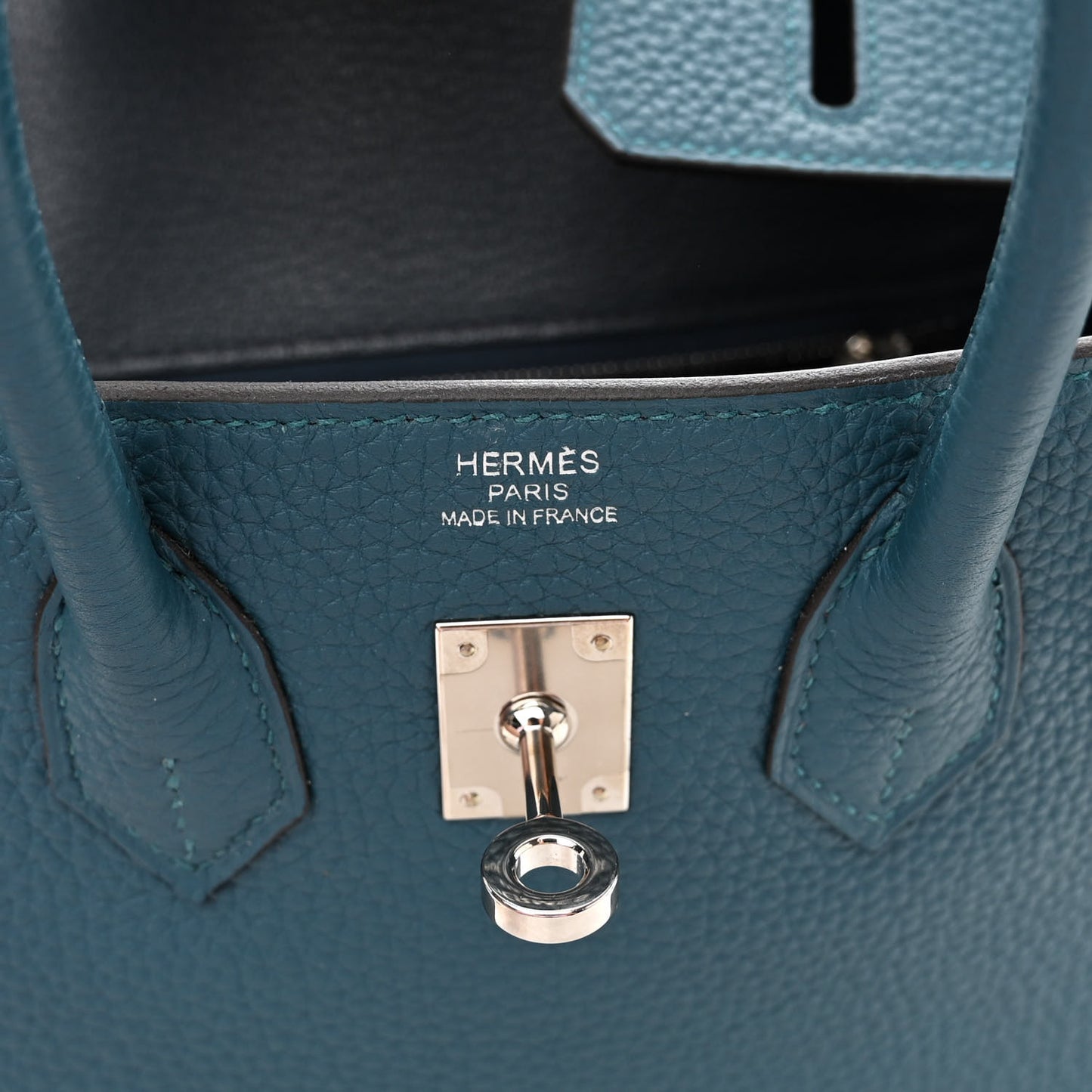 Togo Verso Birkin 25 Vert Bosphore Bleu Ocean