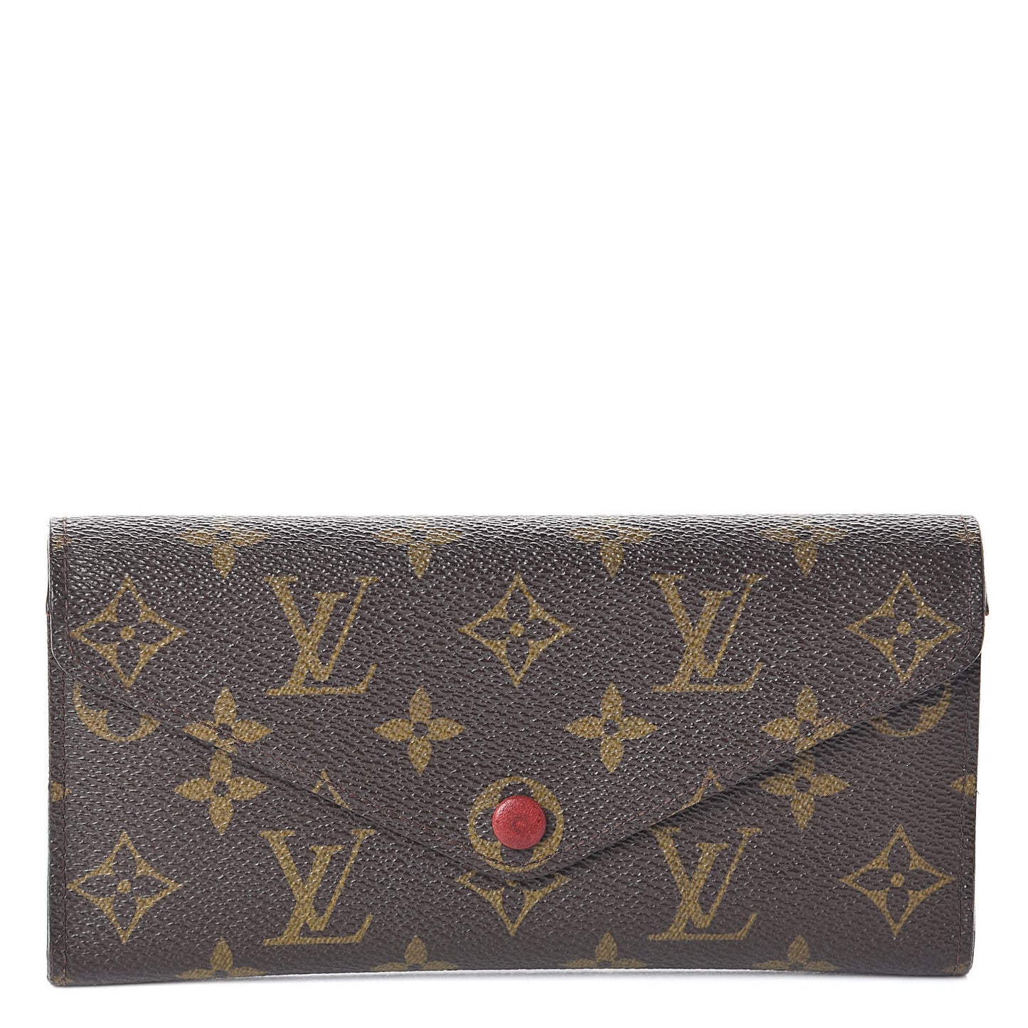 Monogram Josephine Wallet Red