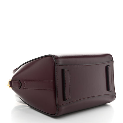 Givenchy Shiny Lord Calfskin Mini Antigona  Oxblood Red 4 of 10