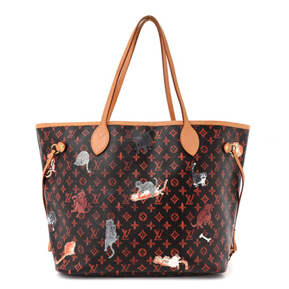 Louis Vuitton Catogram Neverfull MM Marron 1 of 12