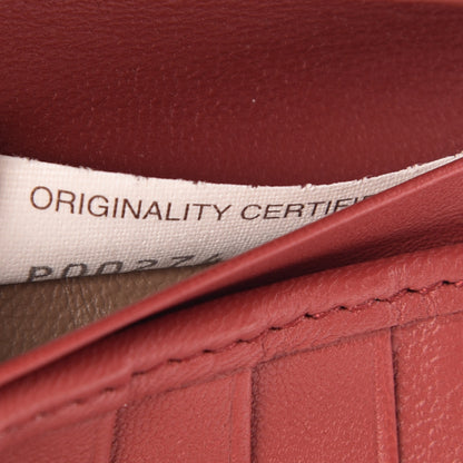 Bottega Veneta Nappa Intrecciato Continental Flap Wallet Brighton Baccara Rose 8 of 9