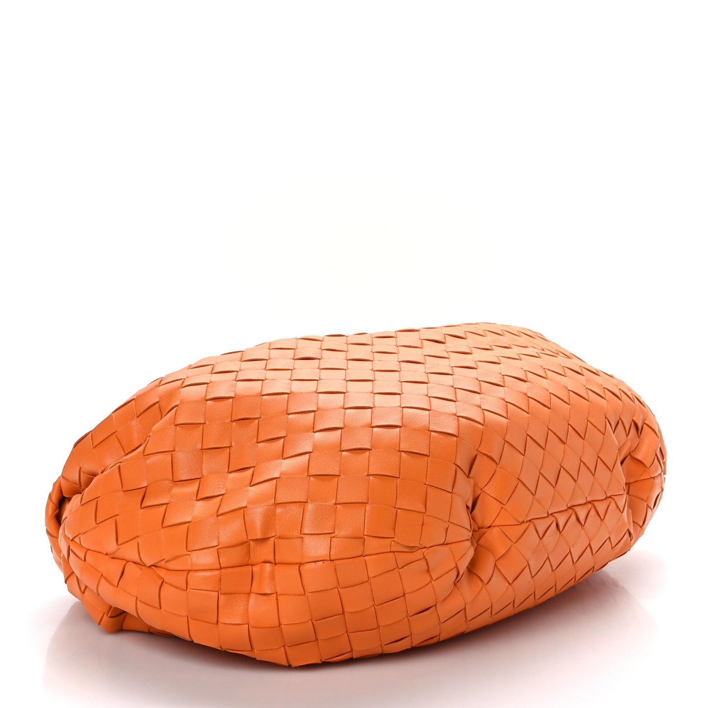 Nappa Intrecciato Small Jodie Twist Orange