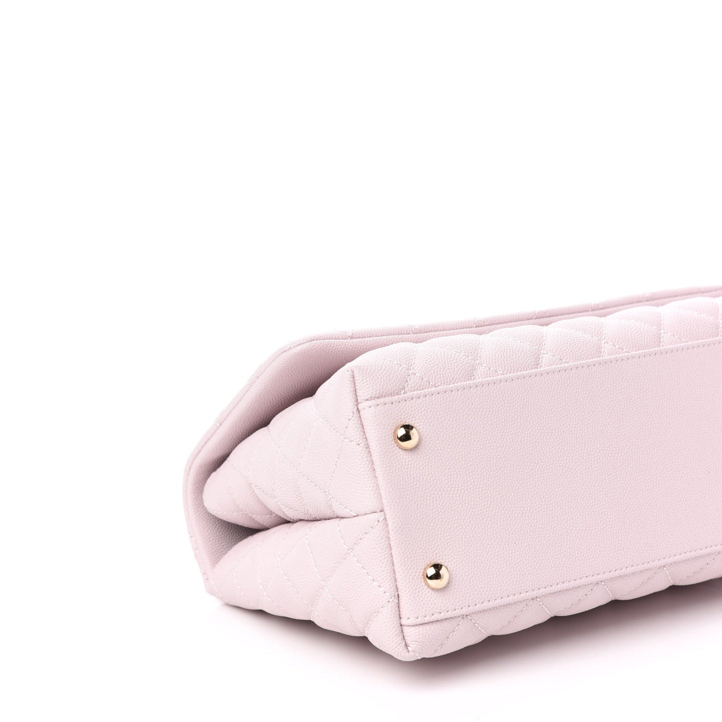 Caviar Quilted Small Coco Handle Flap Lilas Lilac