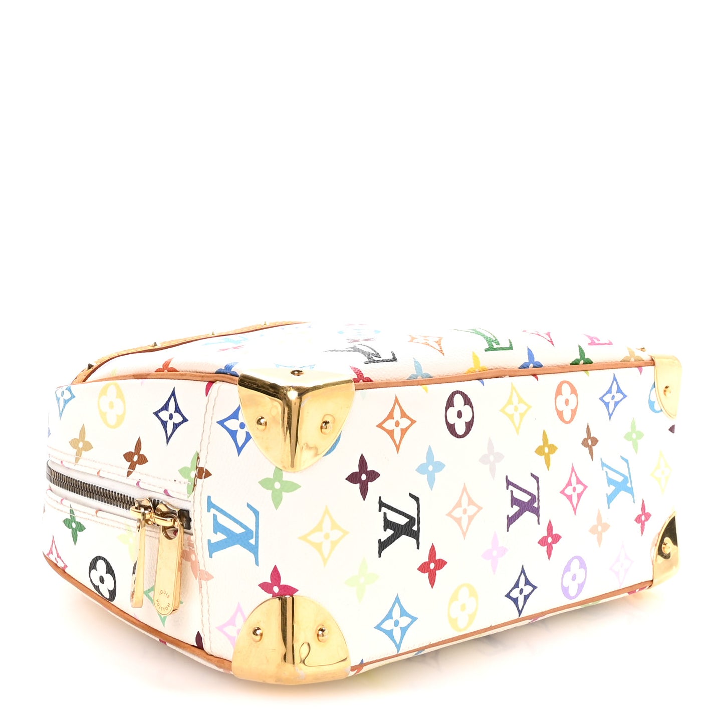 Monogram Multicolor Trouville White