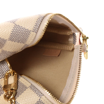 Louis Vuitton Damier Azur Mini Pochette Accessories 6 of 8