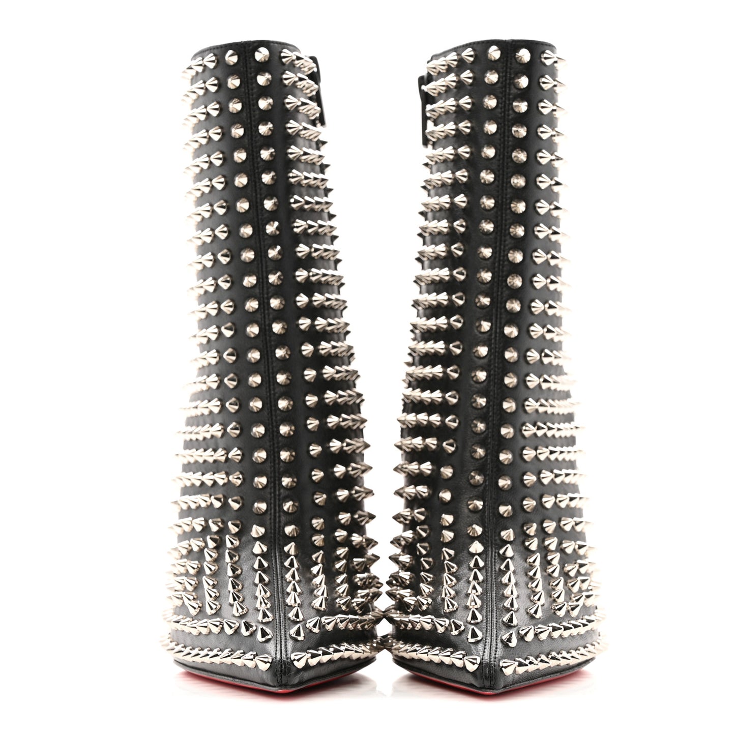 Nappa Condora Booty Spikes 100 Ankle Boots 37 Black