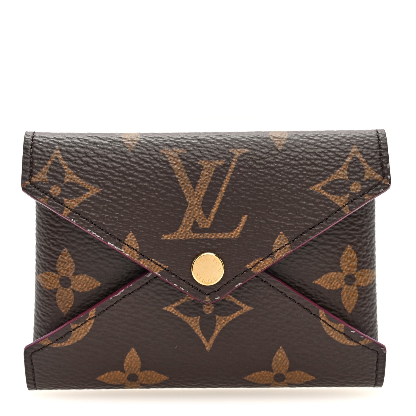 Monogram Small Kirigami Pochette Insert Fuchsia