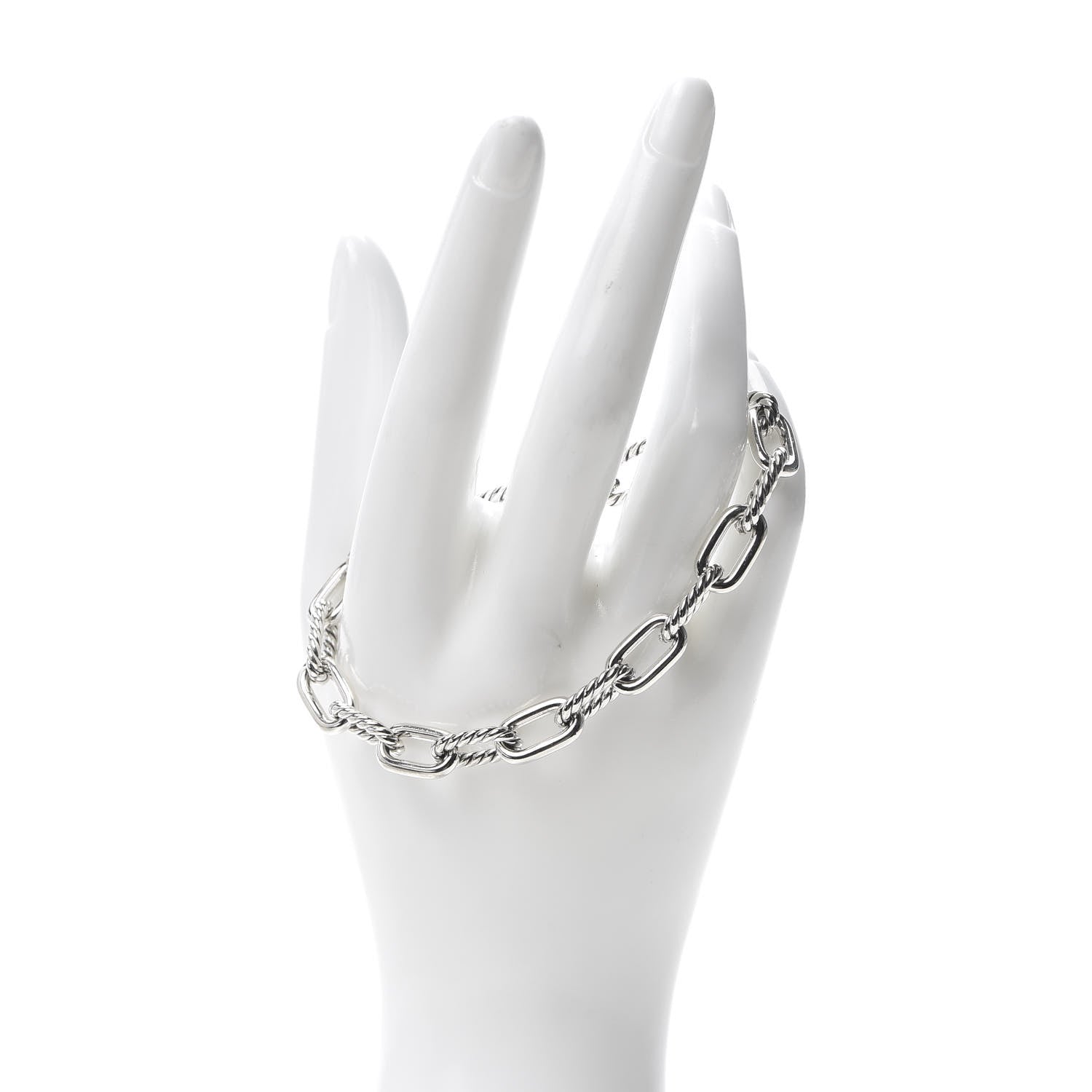 David Yurman Sterling Silver 8.5mm Madison Chain Bracelet 2 of 5