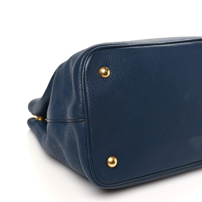 Prada Vitello Phenix Shopping Tote Baltico 8 of 11