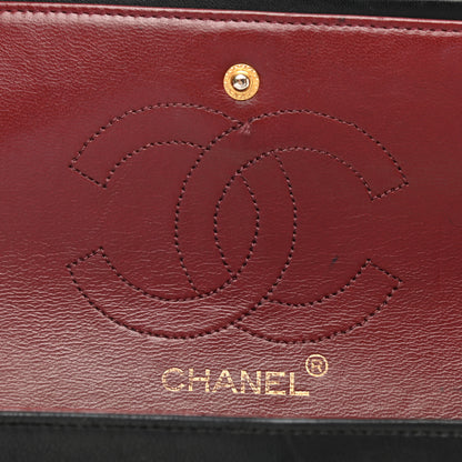 Chanel Lambskin Quilted Medium Double Flap Black 5 of 15