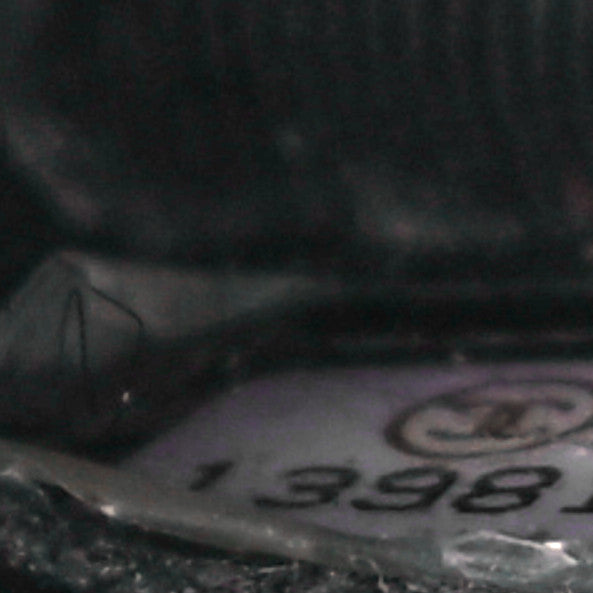 Patent Quilted Wallet On Chain WOC Black