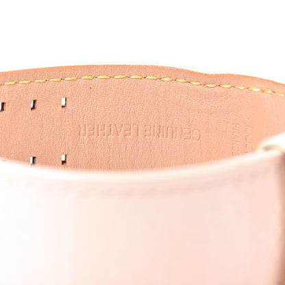 Louis Vuitton Stainless Steel Vernis Pink Mother of Pearl 28mm Tambour Quartz Watch 5 of 8