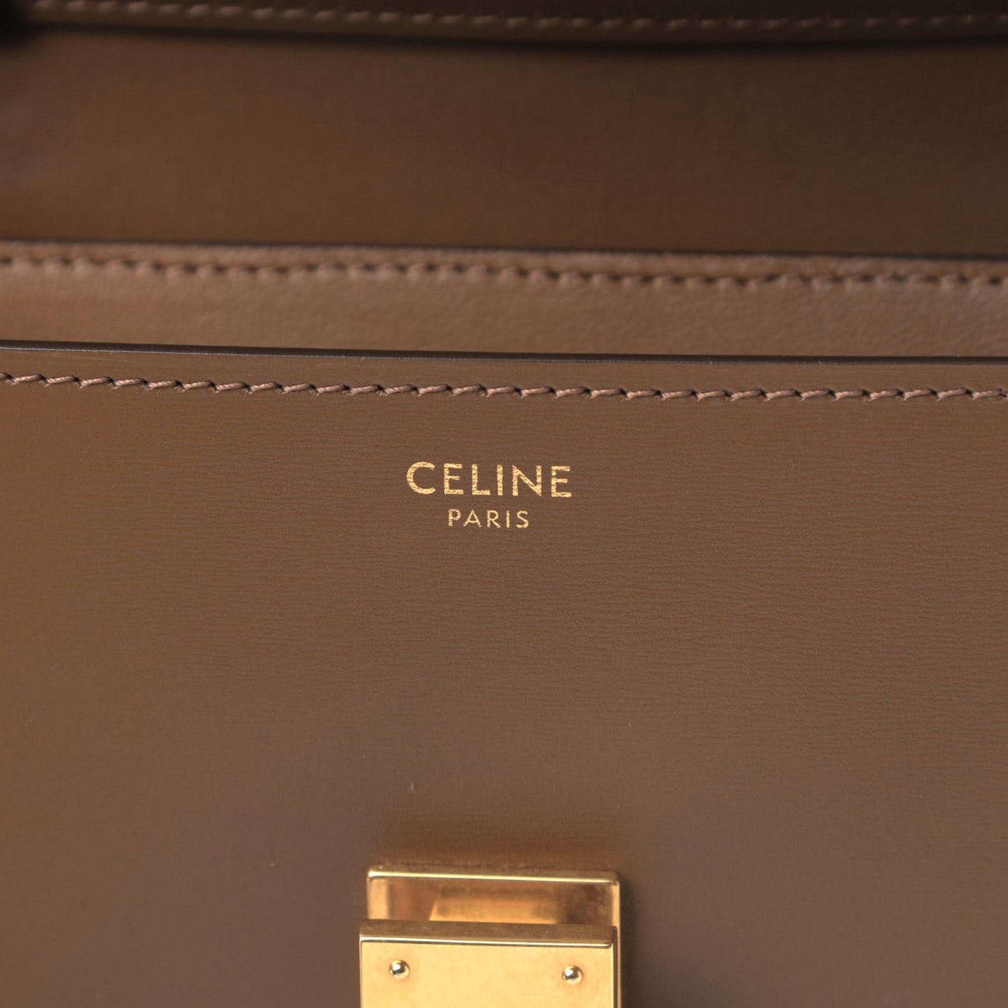 Box Calfskin Teen Classic Box Flap Bag Camel