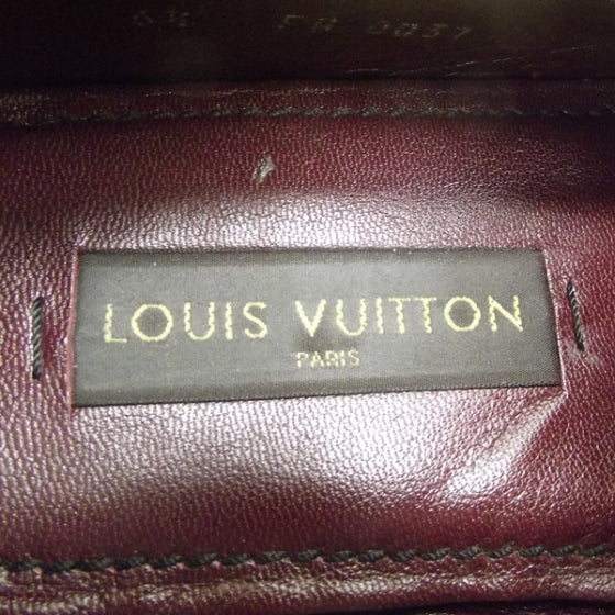 Louis Vuitton Patent Monte Carlo Loafers 6.5 Black 5 of 9