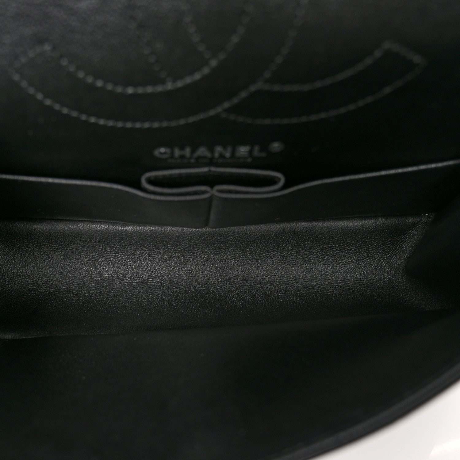 Chanel Sheepskin Chevron Quilted 2.55 Reissue 225 Double Flap So Black 5 of 10
