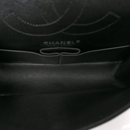 Chanel Sheepskin Chevron Quilted 2.55 Reissue 225 Double Flap So Black 5 of 10