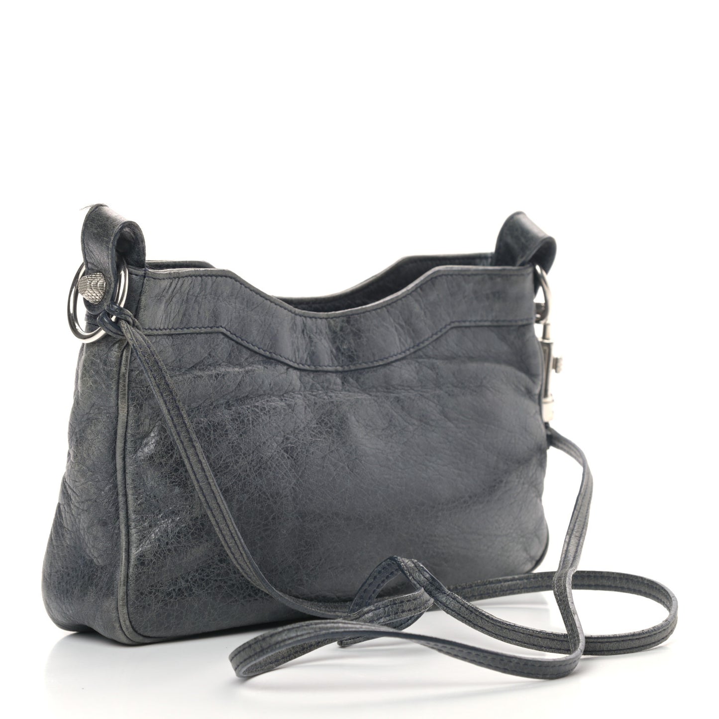 Agneau Giant 12 Silver Hardware Hip Dark Night