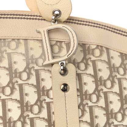 Christian Dior Monogram Vintage Flowers Dome Bag Beige 15 of 16