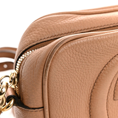 Gucci Pebbled Calfskin Small Soho Disco Bag Rose Beige 13 of 16