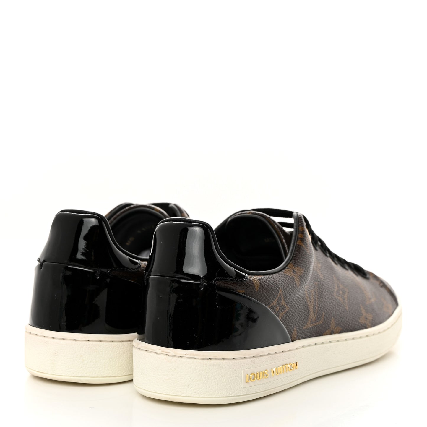 Patent Monogram Frontrow Sneakers 37.5