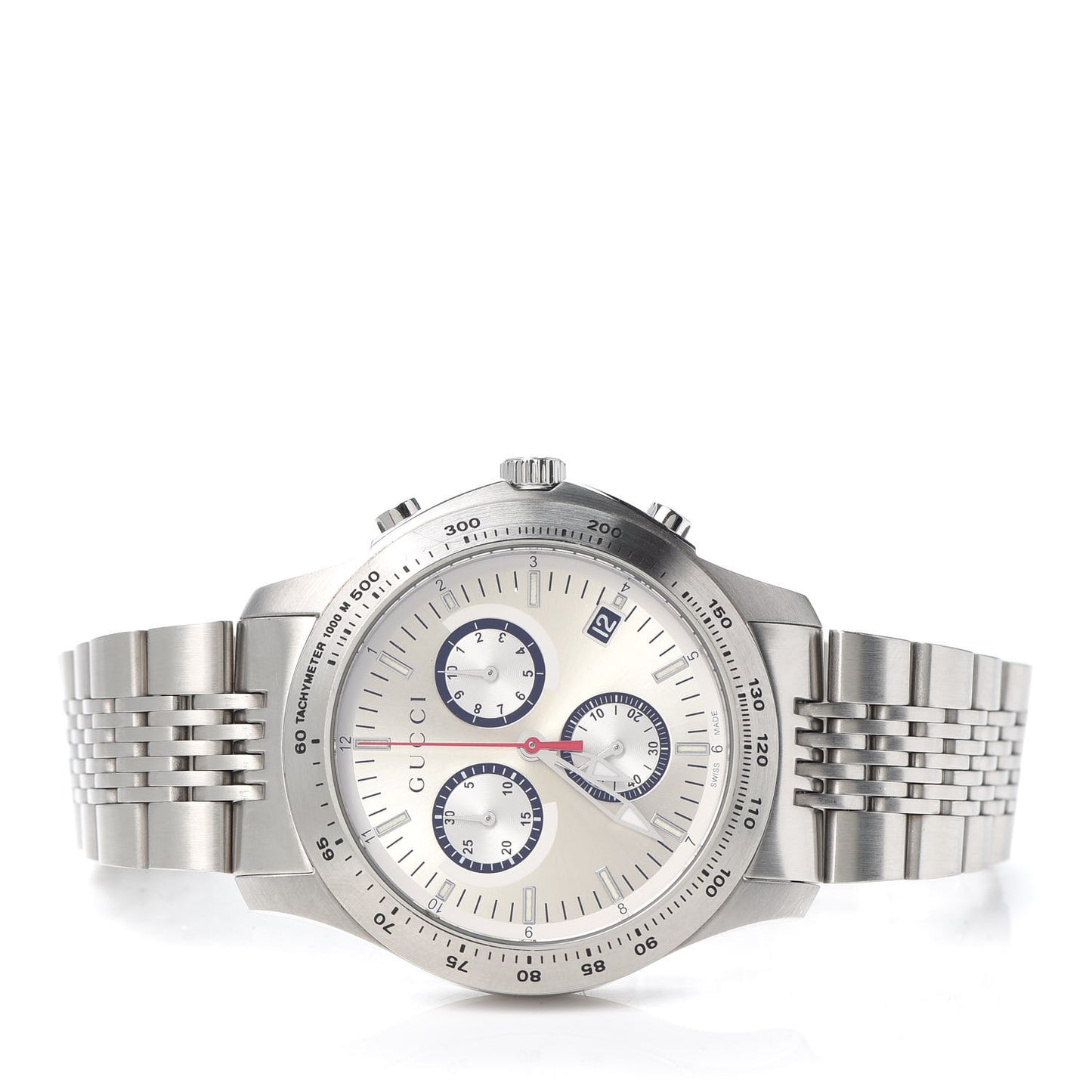 Stainless Steel 46mm G-Timeless Chronograph Quartz Watch