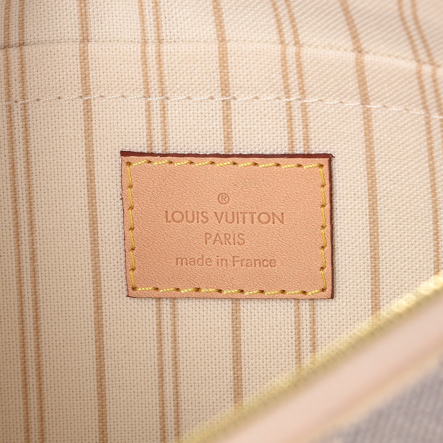 Louis Vuitton Damier Azur Neverfull MM GM Pochette 6 of 7
