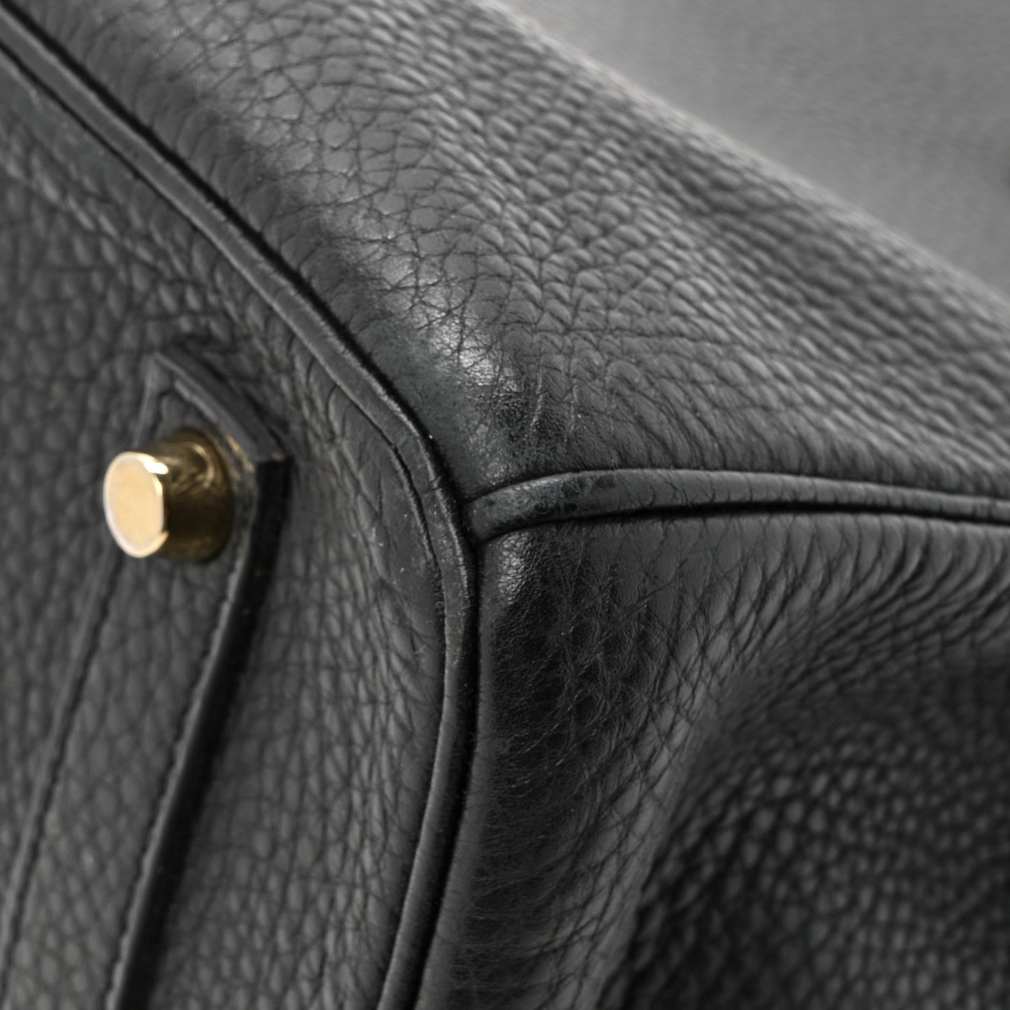 Taurillon Clemence Birkin 35 Black
