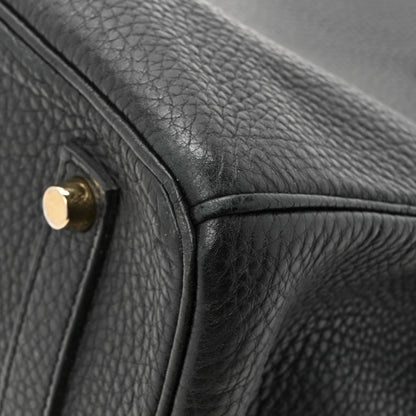 Hermes Taurillon Clemence Birkin 35 Black 24 of 25