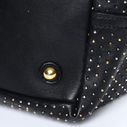 Saint Laurent Calfskin Rock Studded Easy Sac Black 17 of 17