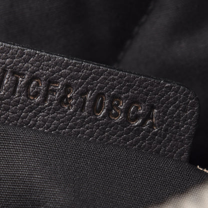 Burberry Grained Calfskin Crossbody Bag Black Brown 10 of 12