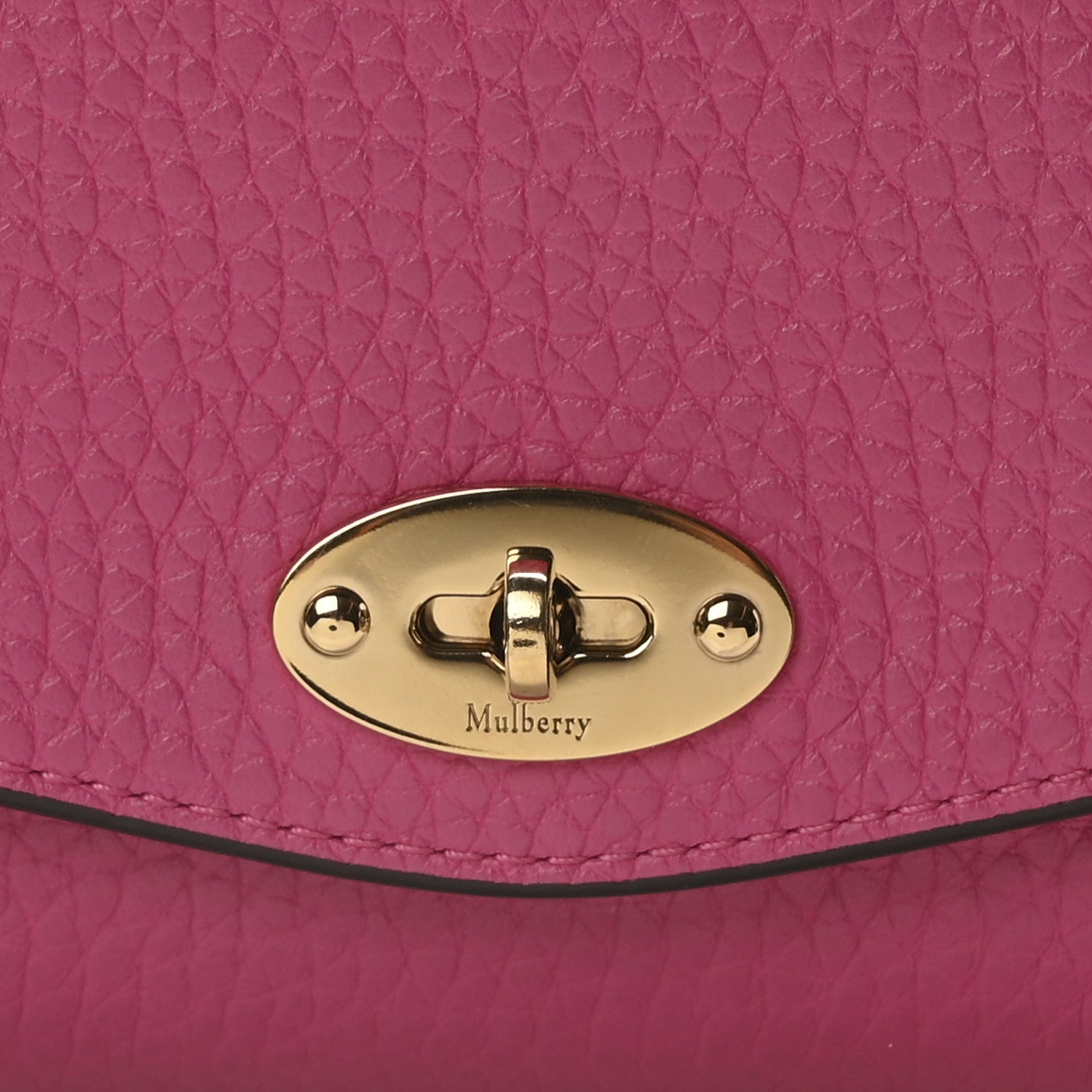 Mulberry Heavy Grain Darley Wallet Mulberry Pink 6 of 9