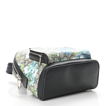 Gucci GG Supreme Monogram Blooms Small Day Backpack Blue 4 of 10