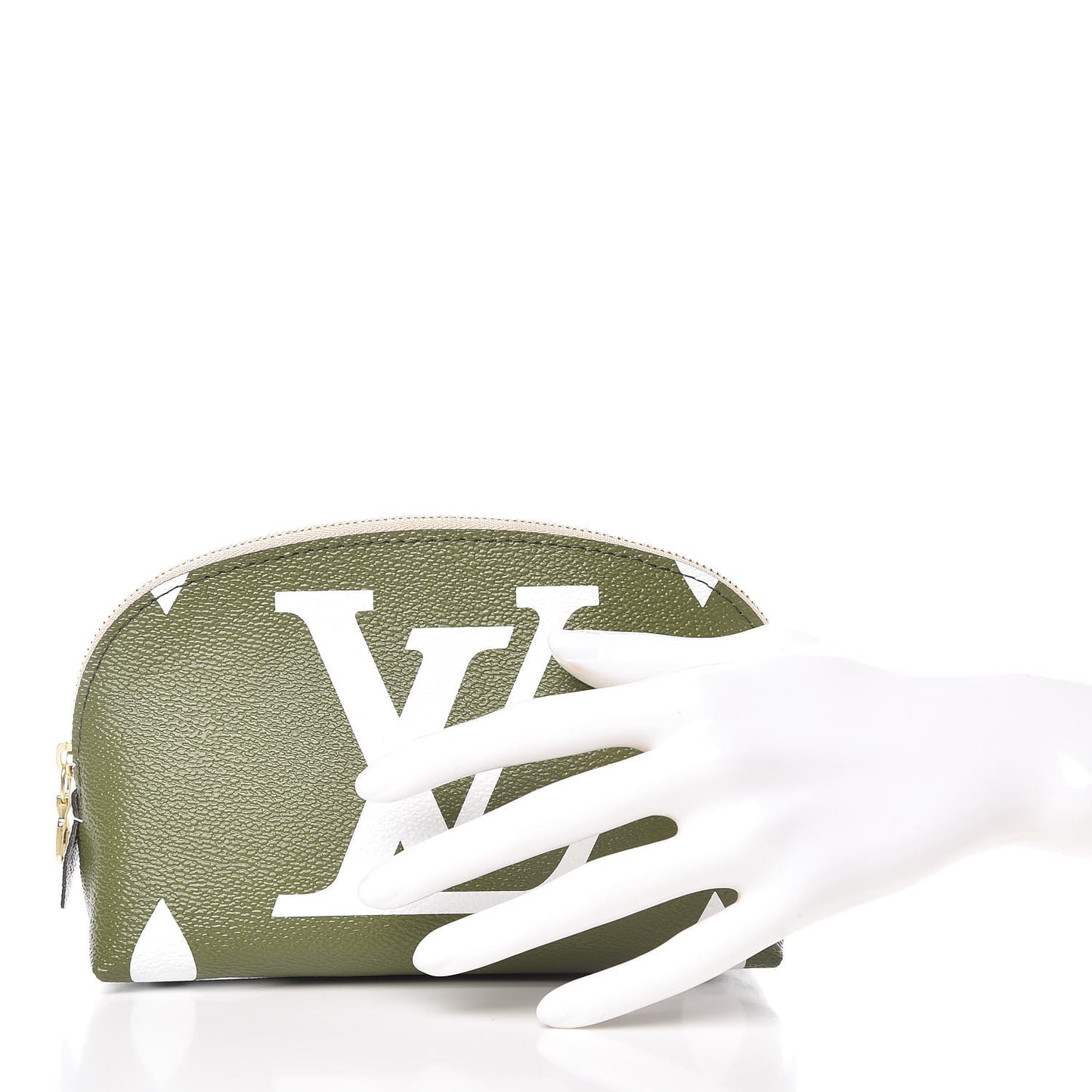 Monogram Giant Cosmetic Pouch Kaki