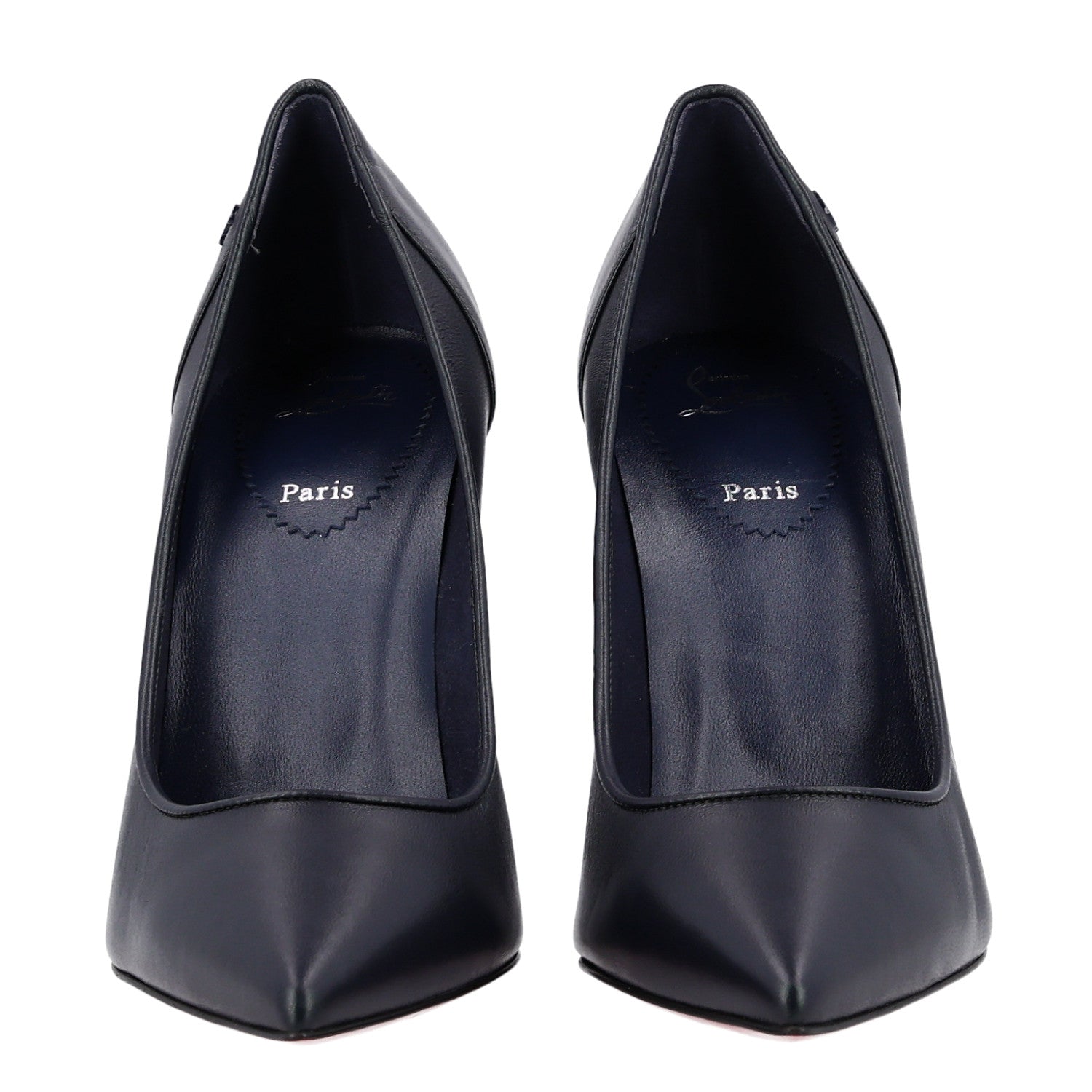 Christian Louboutin Nappa Irise Sporty Kate 100 Pumps 40 Zaffiro 3 of 10