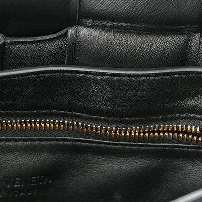 Bottega Veneta Nappa Maxi Intreccio Padded Cassette Crossbody Bag Black 10 of 10
