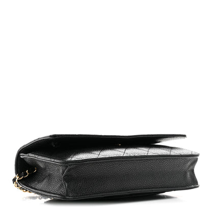 Chanel Caviar Quilted Wallet on Chain WOC Black 4 of 12