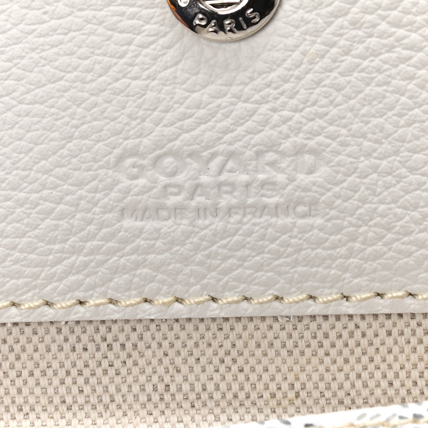 Goyard Goyardine Saint Louis GM White 7 of 10