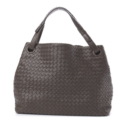 Bottega Veneta Nappa Intrecciato Medium Garda Bag Ebano 1 of 13