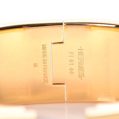 Hermes Enamel Wide Clic Clac H Bracelet PM Red 4 of 5