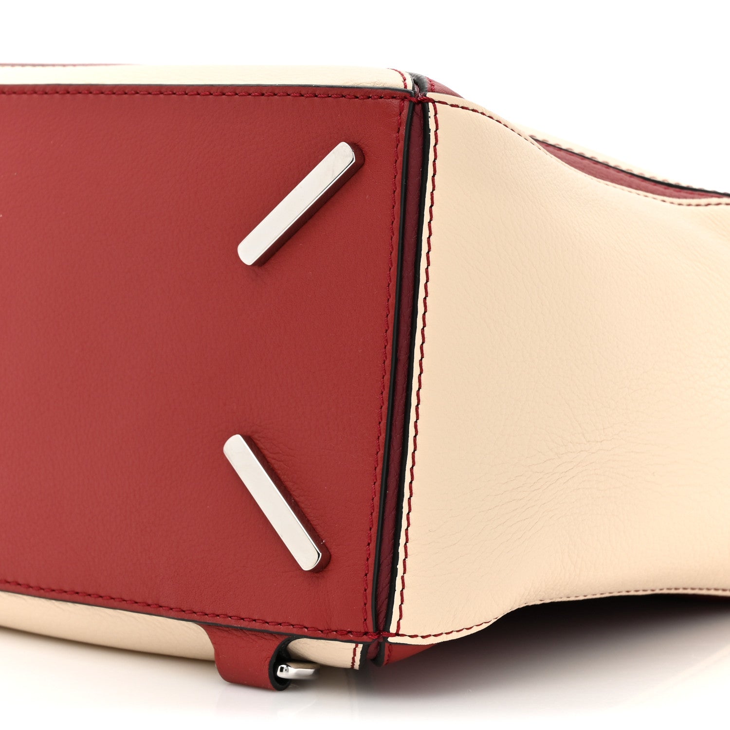 Loewe Calfskin Medium Puzzle Bag Wine Garnet 8 of 9