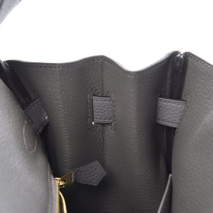 Hermes Togo Birkin 30 Etain 12 of 33
