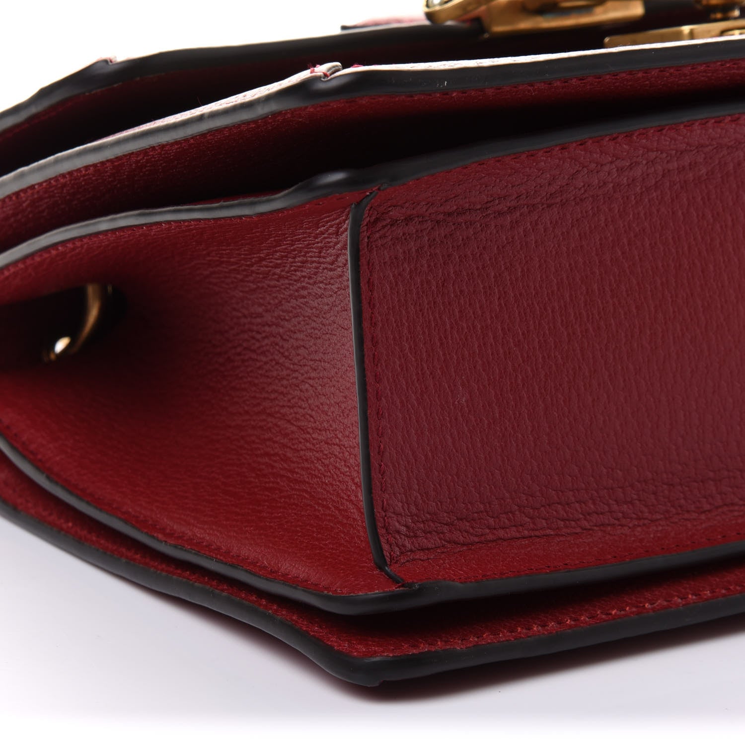 Gucci GG Supreme Monogram Small Queen Margaret Top Handle Bag Red 10 of 11