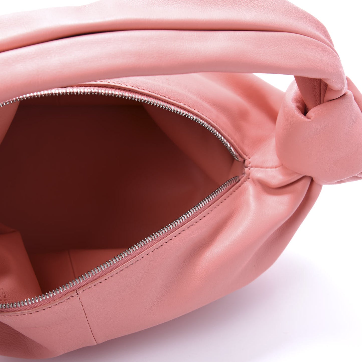 Calfskin Mini Double Knot Bag Peach