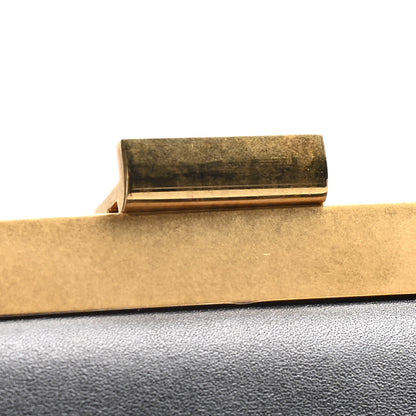 Celine Patina Box Calfskin Medium Clasp Bag Black 14 of 16