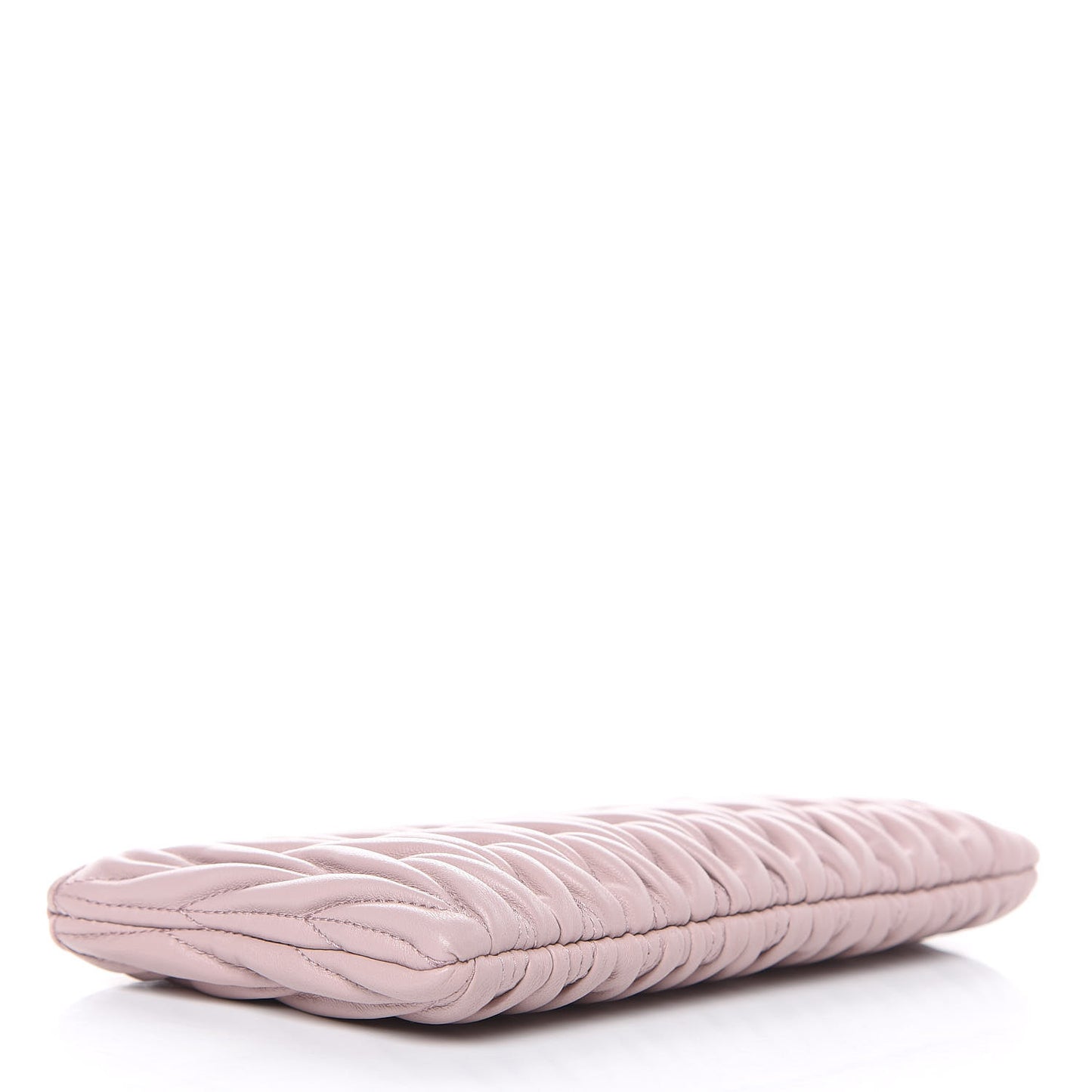 Nappa Matelasse Clutch Mughetto