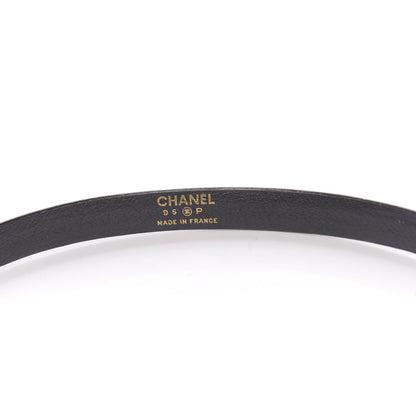 Chanel Patent Chain Belt S Black 3 of 5