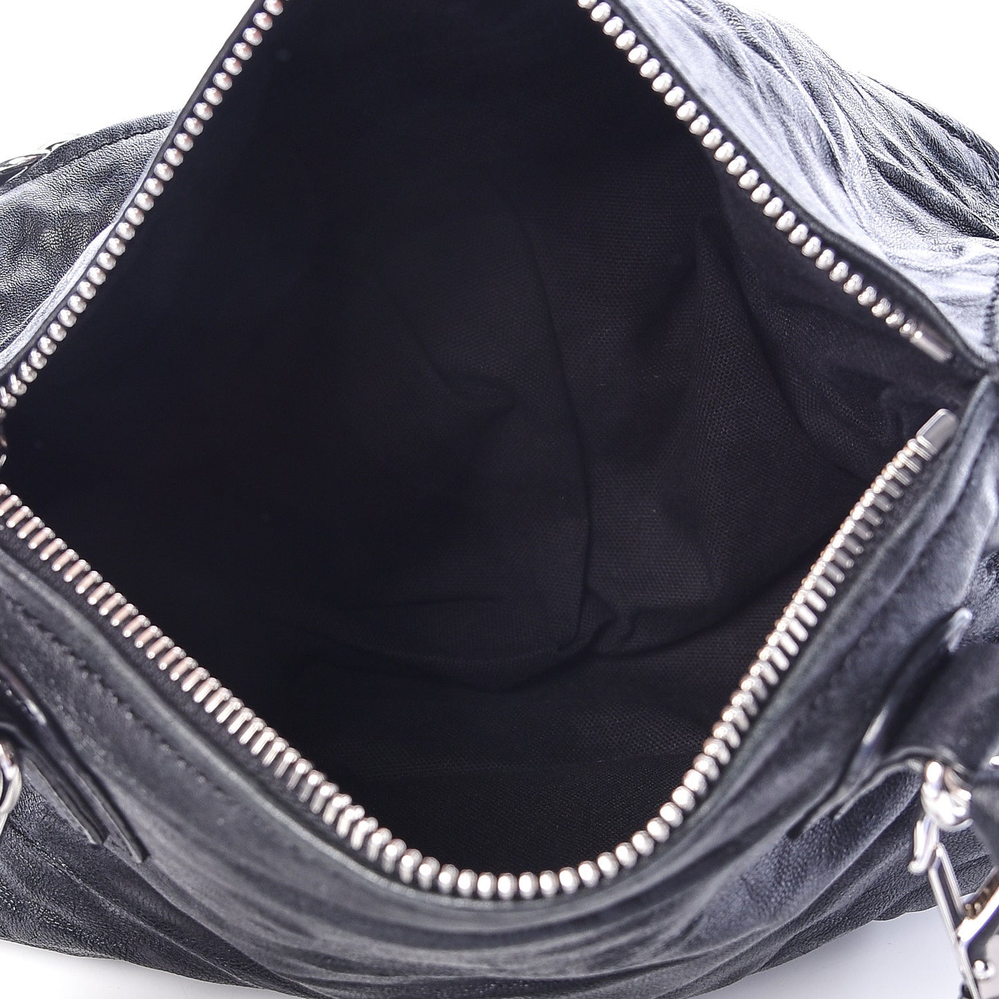 Tumbled Sheepskin Small Pandora Black