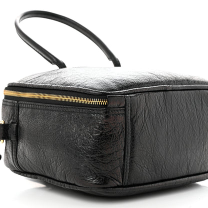 Balenciaga Agneau S Blanket Square Tote Black 9 of 10