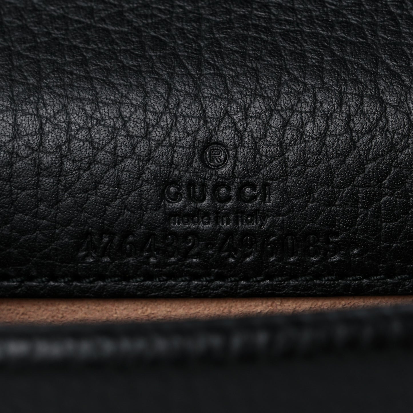 Calfskin Super Mini Dionysus Shoulder Bag Black